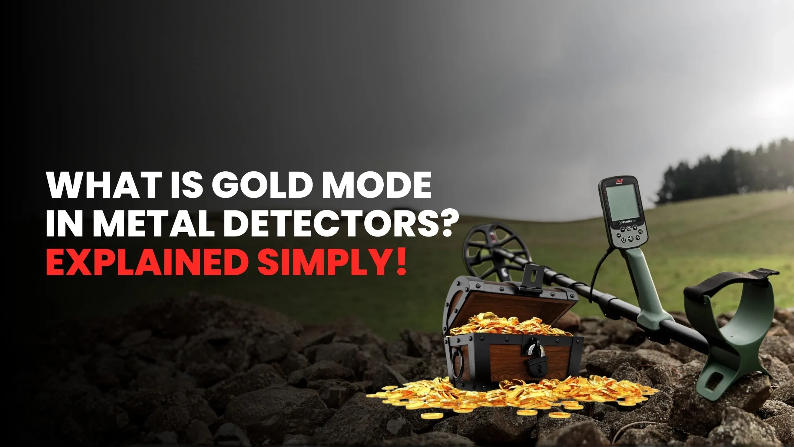 what is gold mode in metal detectors