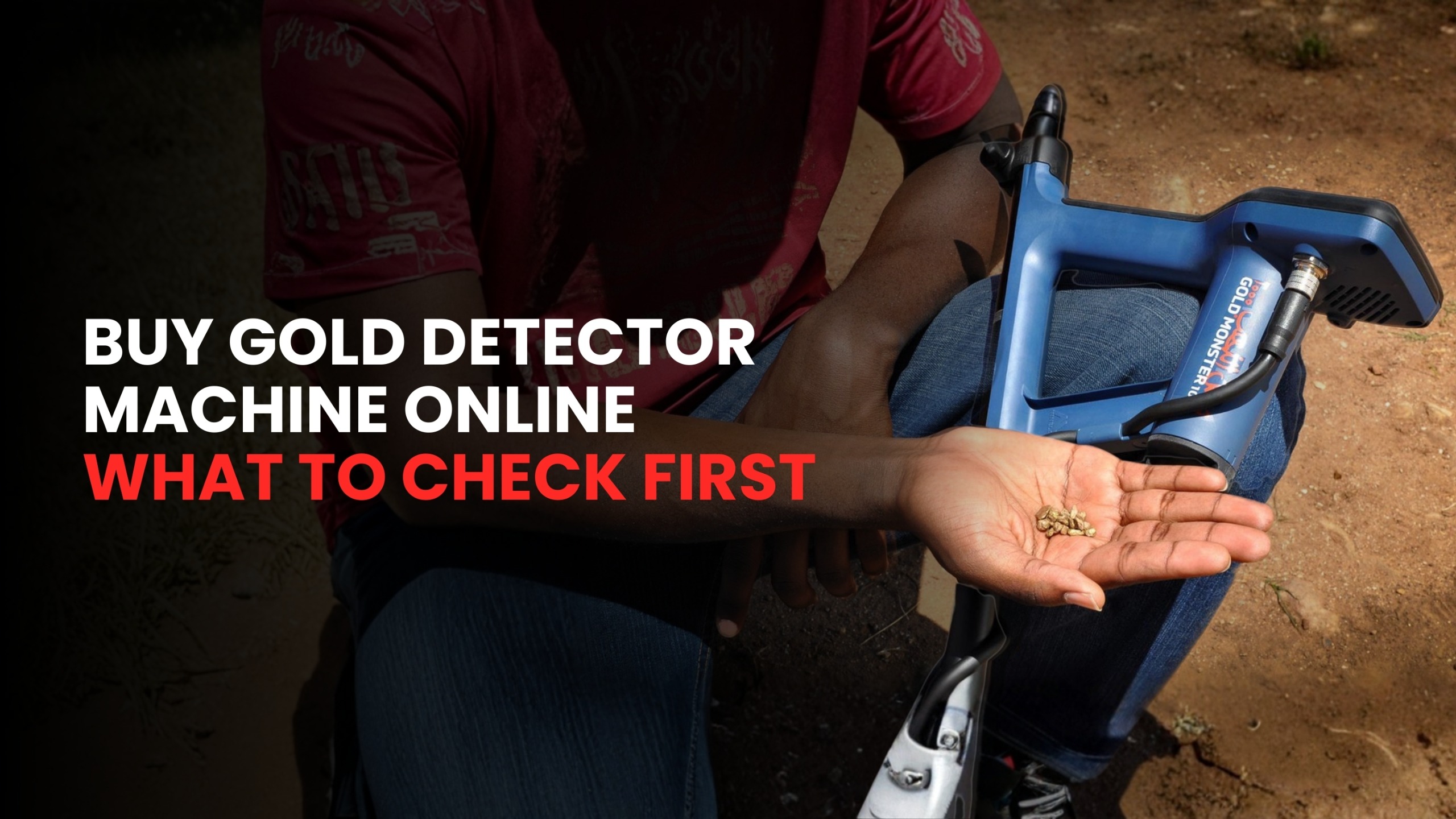 Gold Detector Machine