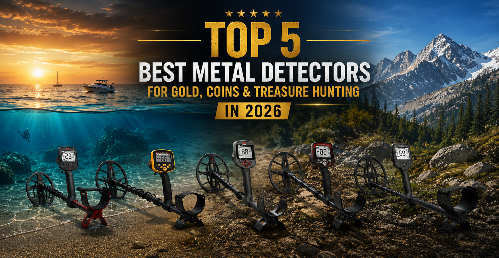 top 5 best metal detector in 2026