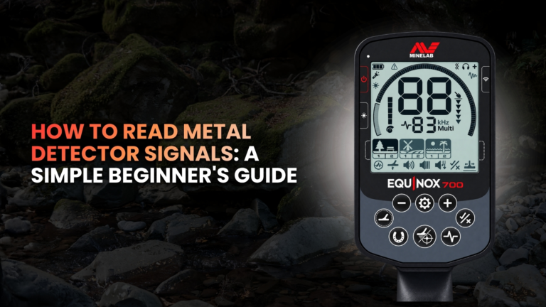 metal detector signals