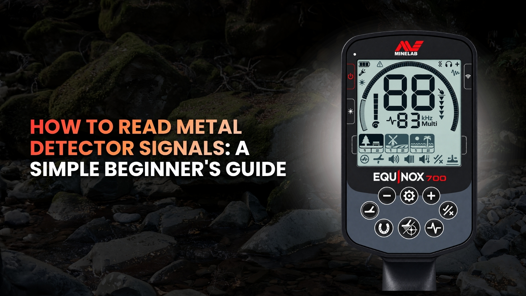 metal detector signals