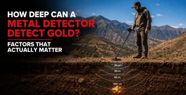 how deep can a metal detector detect gold factors that actually matter